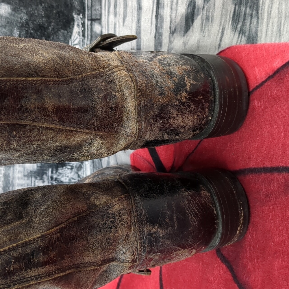 Frye Veronica Harness Riding Boot 7.5 - Picture 9 of 14